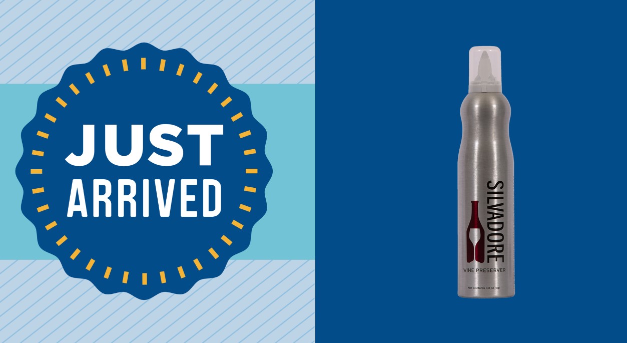 Silvadore Wine Preserver available at all Heinen's Stores!