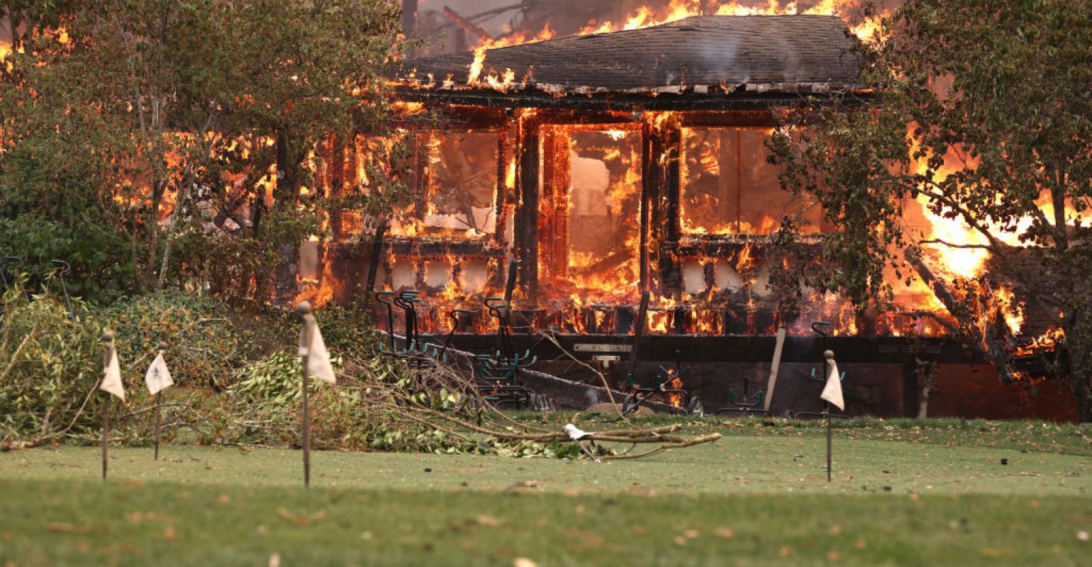 Napa Valley Devastation with the Glass Fire