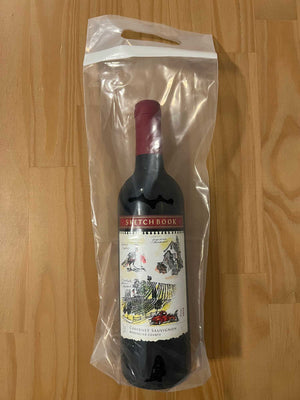 Silvadore "Merlot to Go" State Law Compliant Wine Bags for Take Home Use