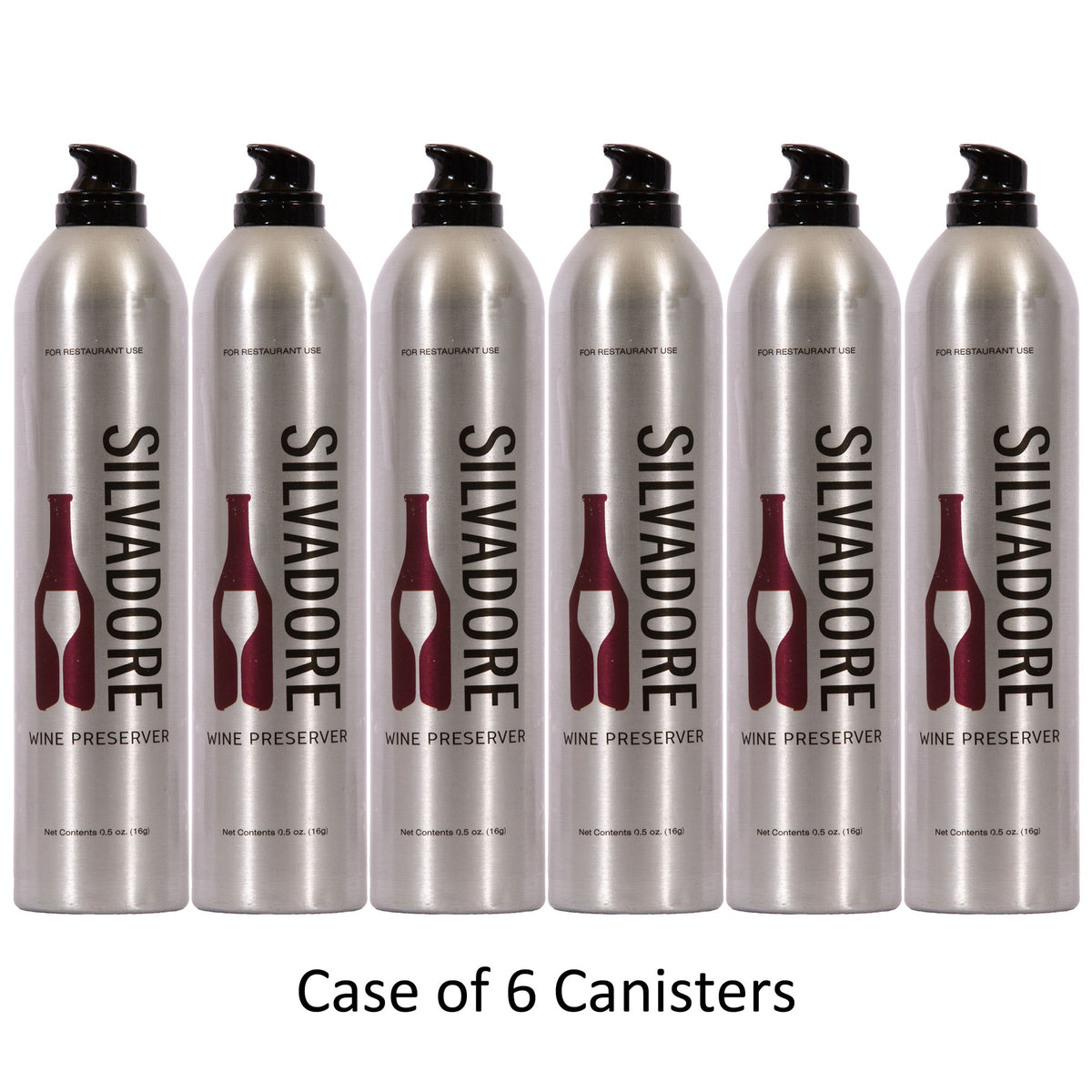 Silvadore Wine Preserver | Argon Wine Preserver Spray | Institutional Size Canister